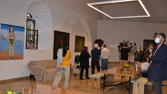 Likya Sanat Yolu resim sergisi düzenlendi