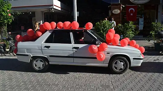 19 Mayıs Bayramı'na araç konvoyu damga vurdu