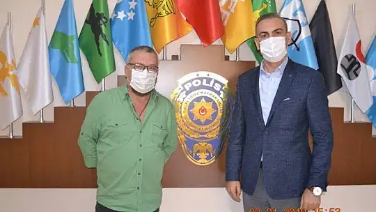 SED MEDYA'DAN EMNİYET MÜDÜRÜNE ZİYARET