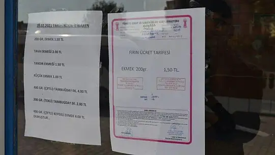 Fethiye'de ekmek fiyatında belirsizlik