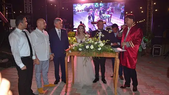 Ali Fatih Çoban rüya gibi bir düğünle dünya evine girdi