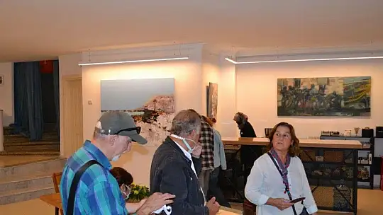 Likya Sanat Yolu resim sergisi düzenlendi