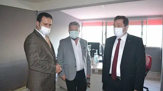 Vali Tavlı'dan SED Medya ve İGD'ye ziyaret