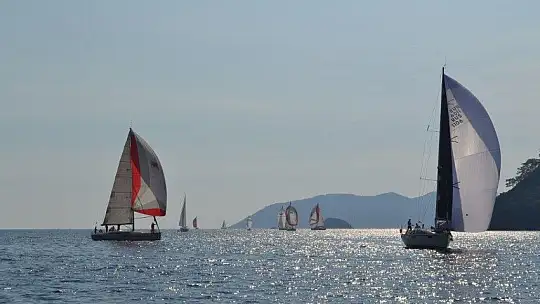 19. Göcek Atatürk kupası yelken yarışları başladı