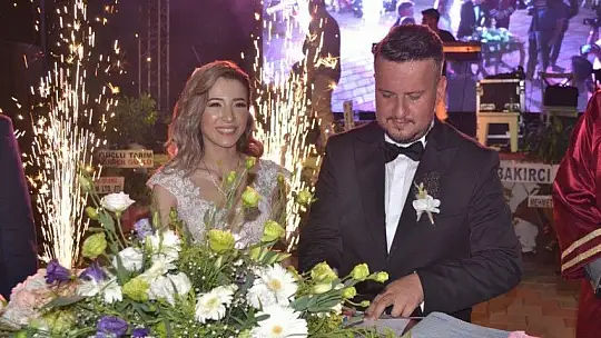 Ali Fatih Çoban rüya gibi bir düğünle dünya evine girdi