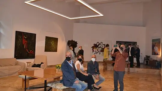 Likya Sanat Yolu resim sergisi düzenlendi