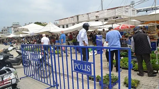 Semt Pazarları Fethiye'de de kuruldu 