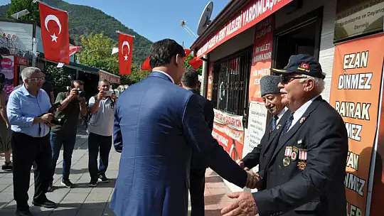 Gaziler Derneği'ne anlamlı ziyaret