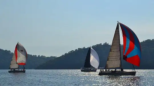 19. Göcek Atatürk kupası yelken yarışları başladı