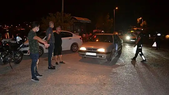 Denetimler gece boyu sürdü