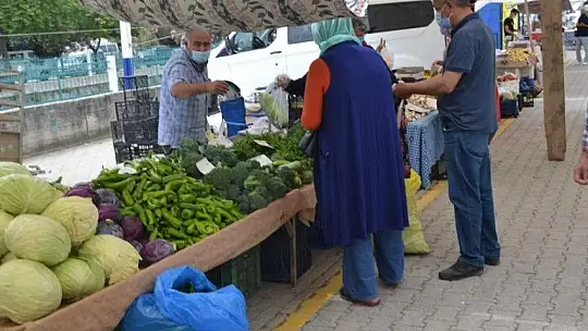 Semt Pazarları Fethiye'de de kuruldu 