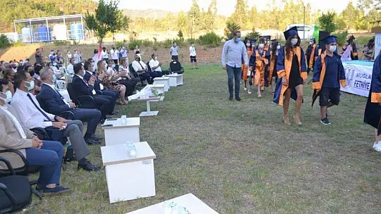 Fethiye İşletme Fakültesinde mezuniyet heyecanı