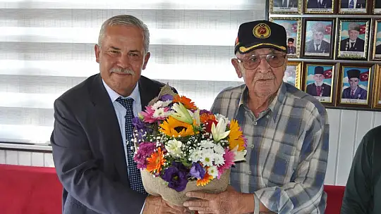 Aday Adayı Çaylı'dan Gaziler Derneğine Ziyaret 