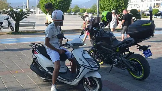 Trafiğe Kapalı Alanlarda Motor Kullananlara Ceza Yağdı