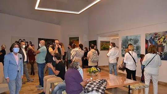 Likya Sanat Yolu resim sergisi düzenlendi