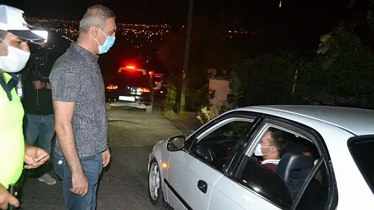 Denetimler gece boyu sürdü