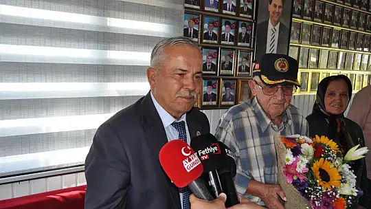 Aday Adayı Çaylı'dan Gaziler Derneğine Ziyaret 