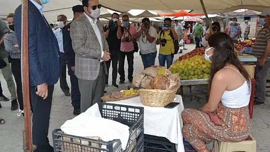 Fethiye'de pazar denetlemesi