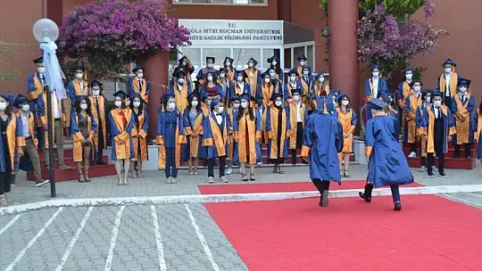 Fethiye Sağlık Bilimleri Fakültesi 2020-2021 Mezunlarını Verdi