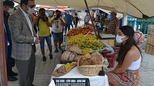 Fethiye'de pazar denetlemesi