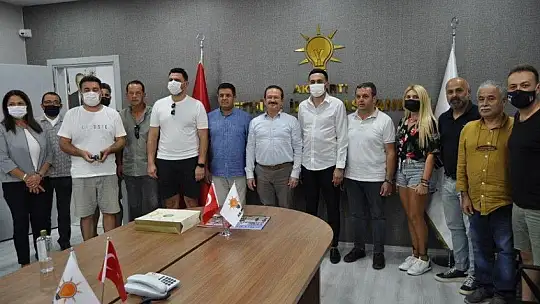 Fethiye Beşiktaşlılar Derneğinden Ak Parti'ye Ziyaret