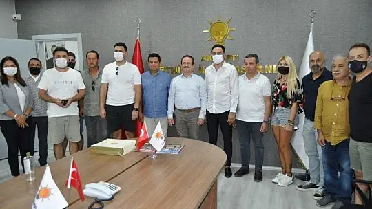 Fethiye Beşiktaşlılar Derneğinden Ak Parti'ye Ziyaret