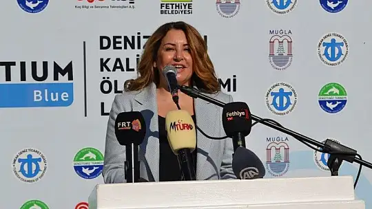 Deniz kirliliğini ölçen akıllı şamandıralı ölçüm sistemi Fethiye'de faaliyete geçti