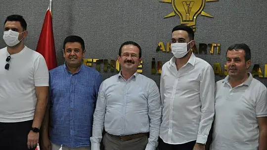 Fethiye Beşiktaşlılar Derneğinden Ak Parti'ye Ziyaret