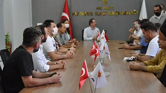Fethiye Beşiktaşlılar Derneğinden Ak Parti'ye Ziyaret