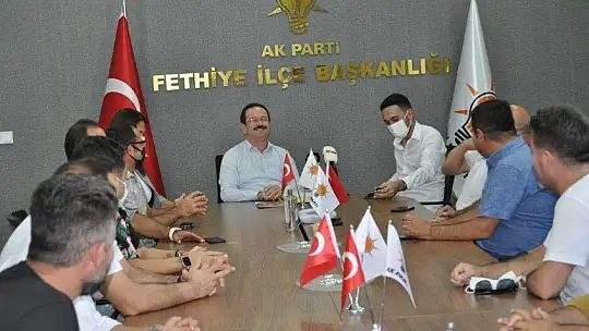Fethiye Beşiktaşlılar Derneğinden Ak Parti'ye Ziyaret