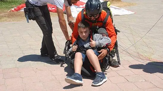 Özel öğrencilere çifte adrenalin yaşatıldı