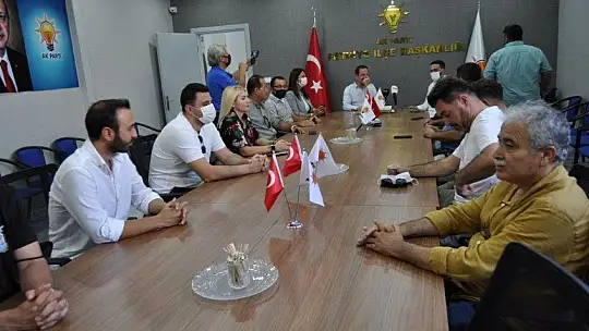 Fethiye Beşiktaşlılar Derneğinden Ak Parti'ye Ziyaret