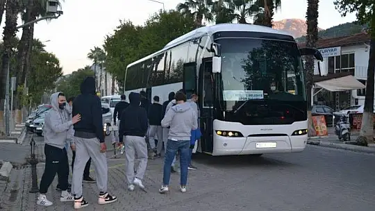 LH Fethiye Belediyespor'a taraftar desteği