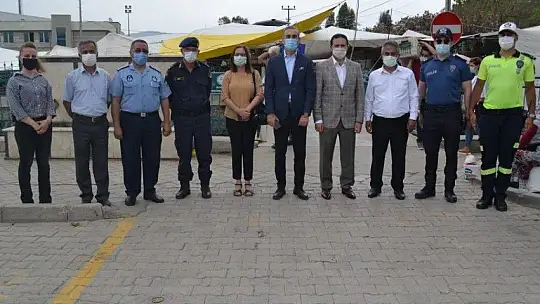 Fethiye'de pazar denetlemesi