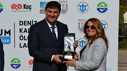 Deniz kirliliğini ölçen akıllı şamandıralı ölçüm sistemi Fethiye'de faaliyete geçti