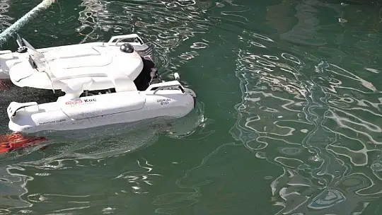 Deniz kirliliğini ölçen akıllı şamandıralı ölçüm sistemi Fethiye'de faaliyete geçti