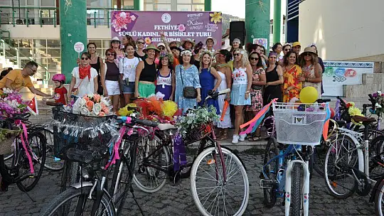 SÜSLÜ KADINLAR BİSİKLET TURUNDA KADINLAR, 10.YILDA DA PEDAL ÇEVİRDİ
