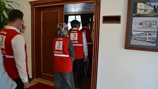 Başkan Tuna'dan, Kaymakam Fırat'a ziyaret