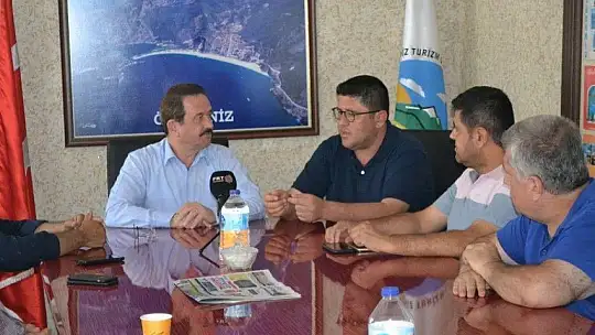 Ak Parti Başkan Öztürk, Yeni Başkan Kökten'e 'Hayırlı Olsun' Ziyaretinde Bulundu