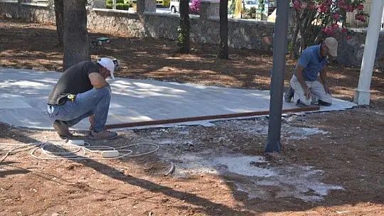 Bahriye Üçok Parkı'nda sona gelindi