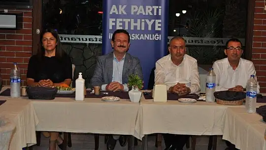 Ak Parti Fethiye ilçe yönetiminin 1. Yıl dönümü kutlandı