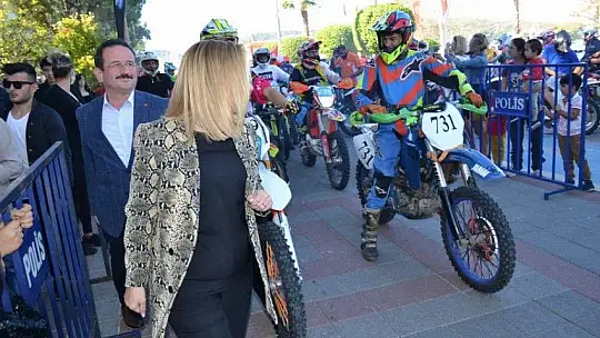 Enduro ve ATV yarışının startı verildi