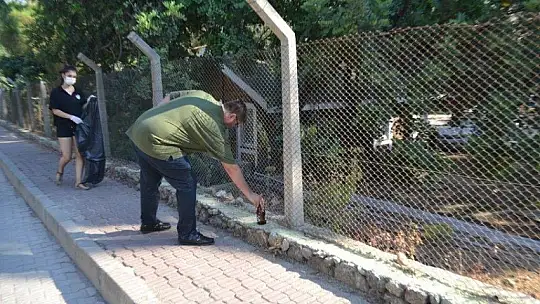 Ölüdeniz'de Bayram Sonu Çevre Temizliği Yapıldı