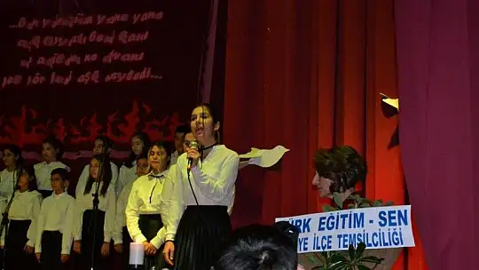 Yunus Emre'yi Anma Etkinliği Yapıldı