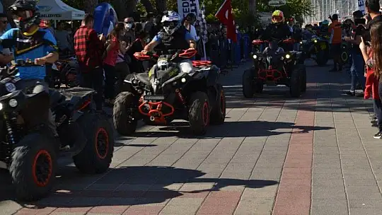 Enduro ve ATV yarışının startı verildi