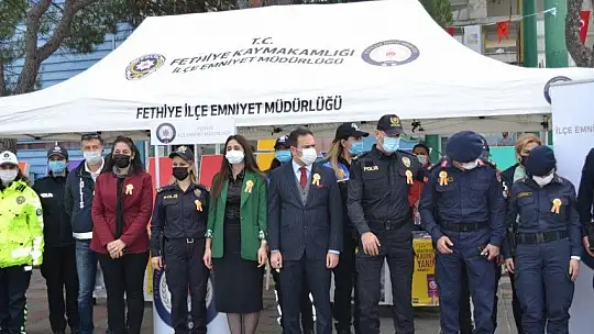 Kaymakamdan Emniyet standına ziyaret