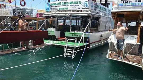 Fethiye'de Bunaltıcı Sıcaklık, Termometreler 40 Dereceyi Gösterdi