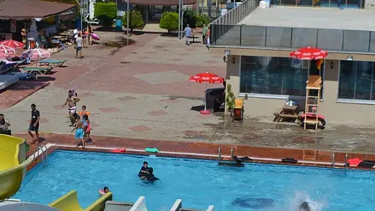 Aquapark'ta eğlencenin suyunu çıkardılar