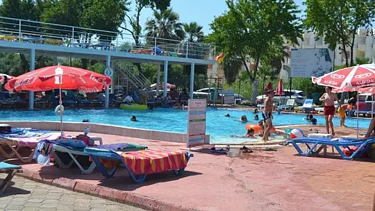 Aquapark'ta eğlencenin suyunu çıkardılar