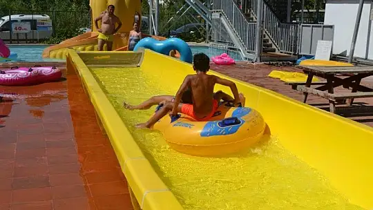 Aquapark'ta eğlencenin suyunu çıkardılar